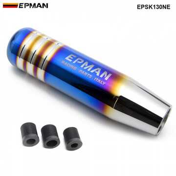 EPMAN Burnt Blue Style 13cm Aluminum Gear Shift Knob 