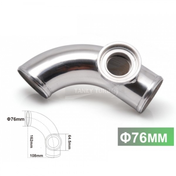 90 Degree HKS Blow Off Adapter Pipe 3 76mm